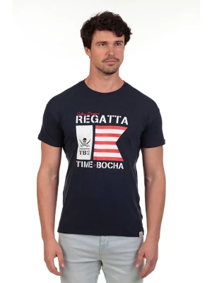 The Time of Bocha Koszulka w kolorze granatowym rozmiar: XL