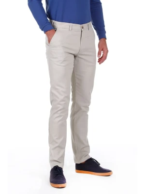 The Time of Bocha Spodnie chino w kolorze beżowym rozmiar: 46