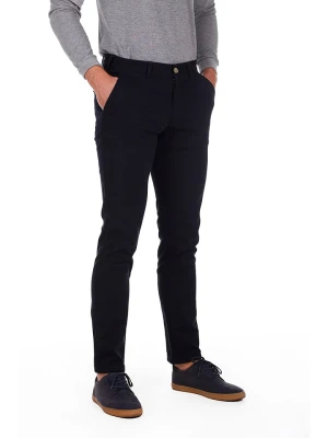 The Time of Bocha Spodnie chino w kolorze granatowym rozmiar: 52