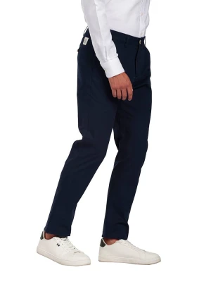 The Time of Bocha Spodnie chino w kolorze granatowym rozmiar: 52
