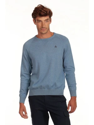 The Time of Bocha Sweter "Corner" w kolorze błękitnym rozmiar: XXL