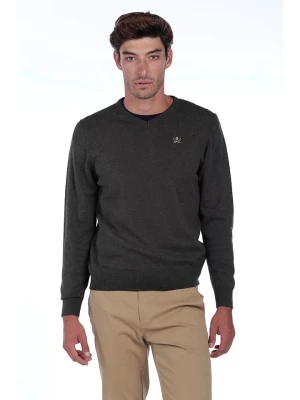 The Time of Bocha Sweter "Pico" w kolorze antracytowym rozmiar: XL