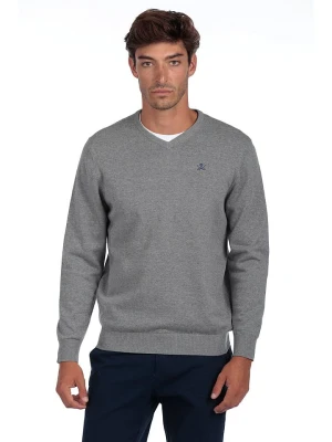 The Time of Bocha Sweter "Pico" w kolorze jasnoszarym rozmiar: XL