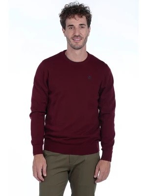 The Time of Bocha Sweter w kolorze bordowym rozmiar: L