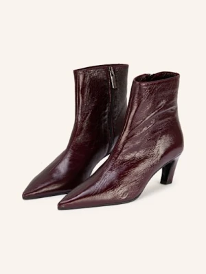 Thea Mika Botki Lakierowane rot