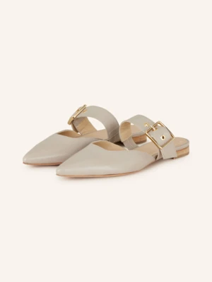 Thea Mika Klapki Typu Mules Avena beige