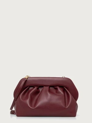 Themoire torebka crossbody damska z imitacji skóry BIOS THEMOIRè bordowy