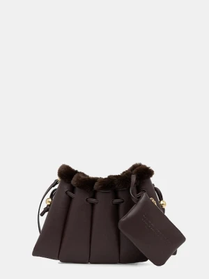 Themoire torebka kolor brązowy TMFW25DFEDF109