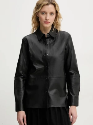 Theory koszula skórzana