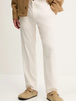 Theory spodnie lniane