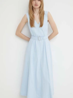 Theory sukienka lniana