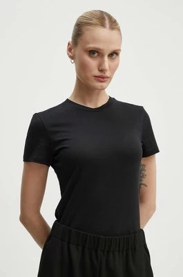 Theory t-shirt bawełniany kolor czarny L1024521