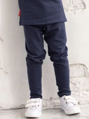 Thermal French Terry Pants Dark Blue iELM