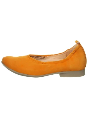 Think! Skórzane baleriny "Guad2" w kolorze pomarańczowym rozmiar: 42