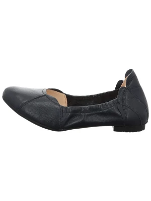 Think! Skórzane baleriny w kolorze granatowym rozmiar: 38,5