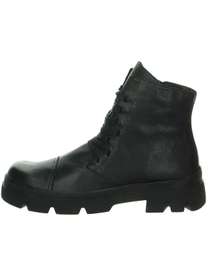 Think! Skórzane botki w kolorze czarnym rozmiar: 40