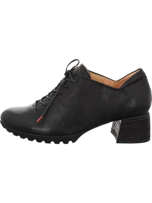 Think! Skórzane czółenka w kolorze czarnym rozmiar: 42,5