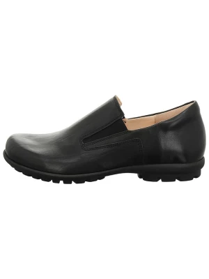 Think! Skórzane slippersy w kolorze czarnym rozmiar: 44,5