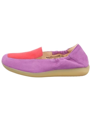 Think! Skórzane slippersy w kolorze fioletowo-różowym rozmiar: 38