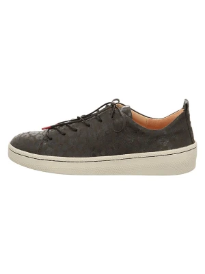 Think! Skórzane sneakersy w kolorze antracytowym rozmiar: 37, 5