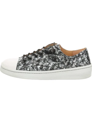 Think! Skórzane sneakersy w kolorze biało-czarnym rozmiar: 42