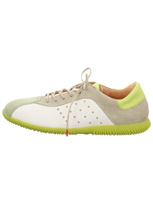 Think! Skórzane sneakersy w kolorze biało-szaro-zielonym rozmiar: 44,5