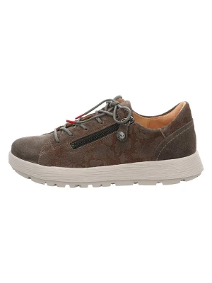 Think! Skórzane sneakersy w kolorze brązowym rozmiar: 38, 5