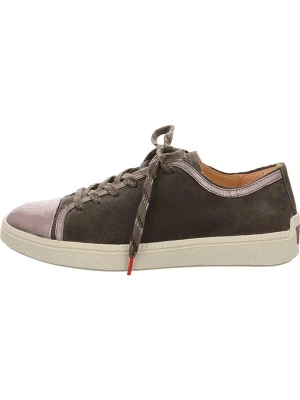 Think! Skórzane sneakersy w kolorze brązowym rozmiar: 42, 5
