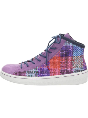 Think! Skórzane sneakersy w kolorze fioletowym rozmiar: 39,5