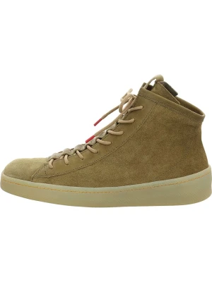 Think! Skórzane sneakersy w kolorze khaki rozmiar: 39