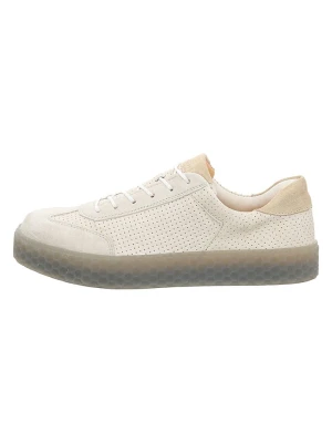 Think! Skórzane sneakersy w kolorze kremowym rozmiar: 38, 5