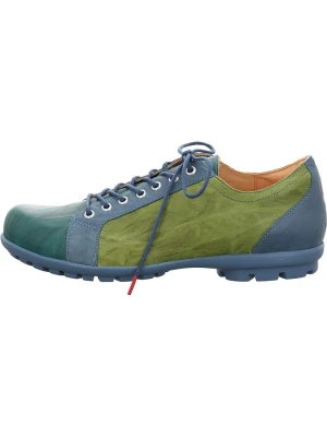 Think! Skórzane sneakersy w kolorze zielono-niebieskim rozmiar: 45