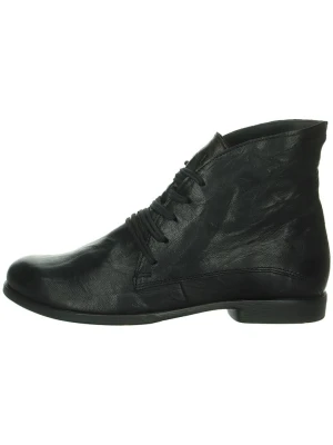 Think! Skórzane trzewiki w kolorze czarnym rozmiar: 36