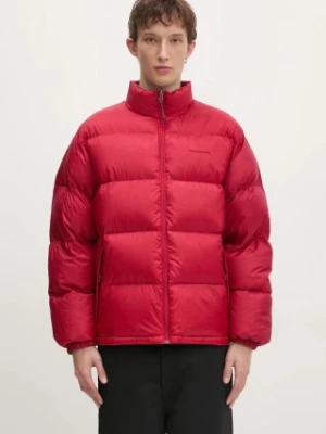 thisisneverthat kurtka dwustronna PERTEX Reversible T Down Jacket męska kolor czerwony zimowa TN243OOWHS03