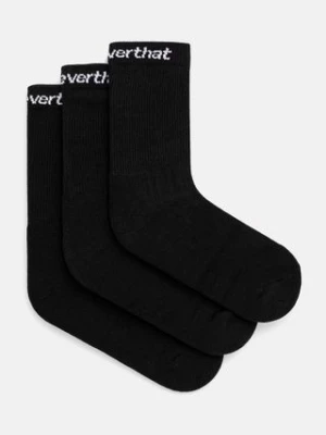 thisisneverthat skarpetki SP-Logo Socks 3-Pack męskie kolor czarny TN241WUNSO01