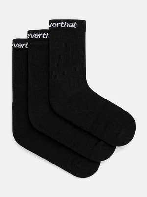 thisisneverthat skarpetki SP-Logo Socks 3-Pack męskie kolor czarny TN241WUNSO01