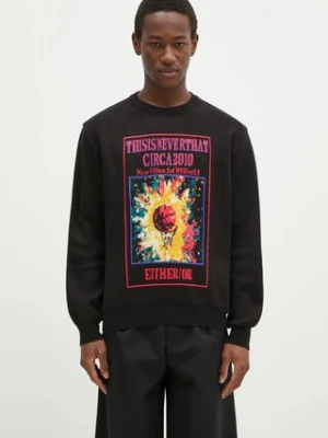 thisisneverthat sweter z domieszką wełny Basketball Hoop Knit Sweater