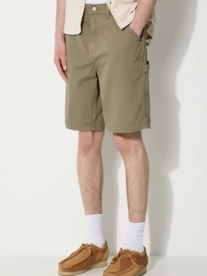 thisisneverthat szorty jeansowe Carpenter Short zielony