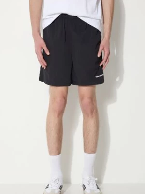 thisisneverthat szorty Jogging Short - UPDATED męskie kolor czarny TN241WSONS04