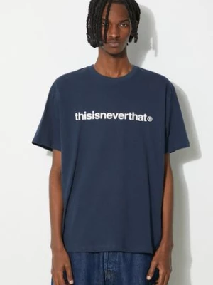 thisisneverthat t-shirt T-Logo Tee męski kolor granatowy z nadrukiem TN240TTSST01