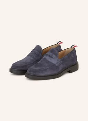 Thom Browne. Penny Loafers blau