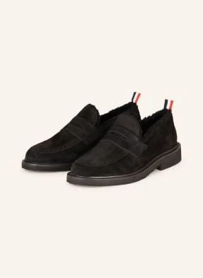 Thom Browne. Penny Loafers schwarz