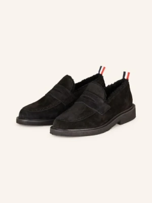 Thom Browne. Penny Loafers schwarz