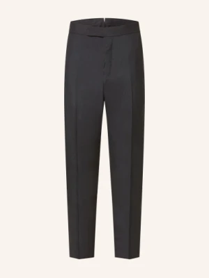 Thom Browne. Spodnie Garniturowe Slim Fit schwarz