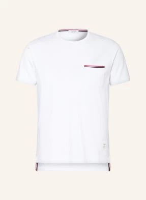 Thom Browne. T-Shirt weiss