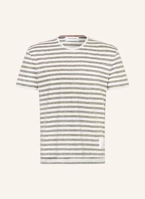 Thom Browne. T-Shirt Z Lnu grau