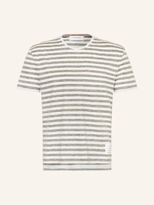 Thom Browne. T-Shirt Z Lnu grau