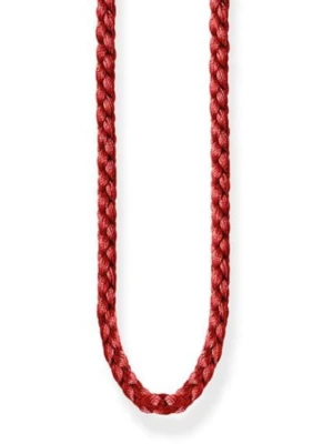 Thomas Sabo Naszyjnik w kolorze czerwonym - dł. 100 cm rozmiar: onesize