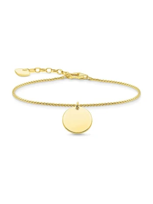 Thomas Sabo Pozłacana bransoletka z zawieszką rozmiar: onesize złoty