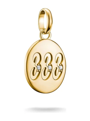 Thomas Sabo Pozłacana zawieszka z cyrkoniami rozmiar: onesize złoty